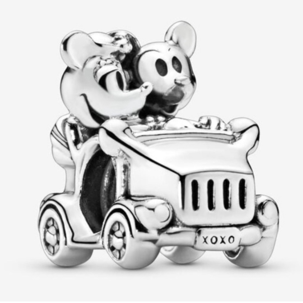 Pandora Disney Mickey and Minnie Car Charm